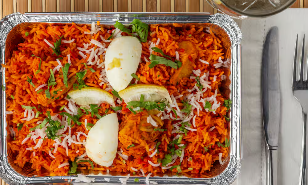 Chicken biryani delivery Saskatoon - order Indian food online from Dynamic Duo